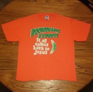 Boomerang Express Jesus Shirt All Comes Back To